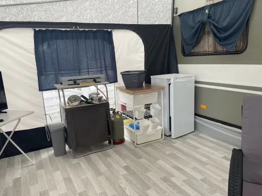 Mietwohnwagen Nr. 68 für 2 Personen