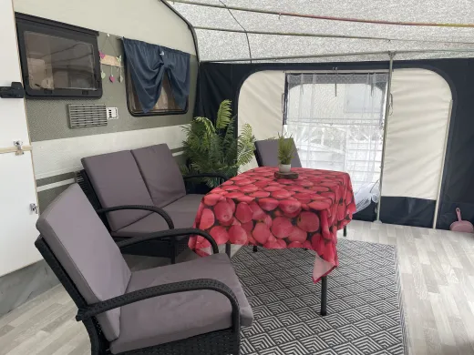 Mietwohnwagen Nr. 68 für 2 Personen